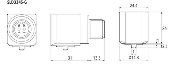 側面入口振動傳感器 MEMS
